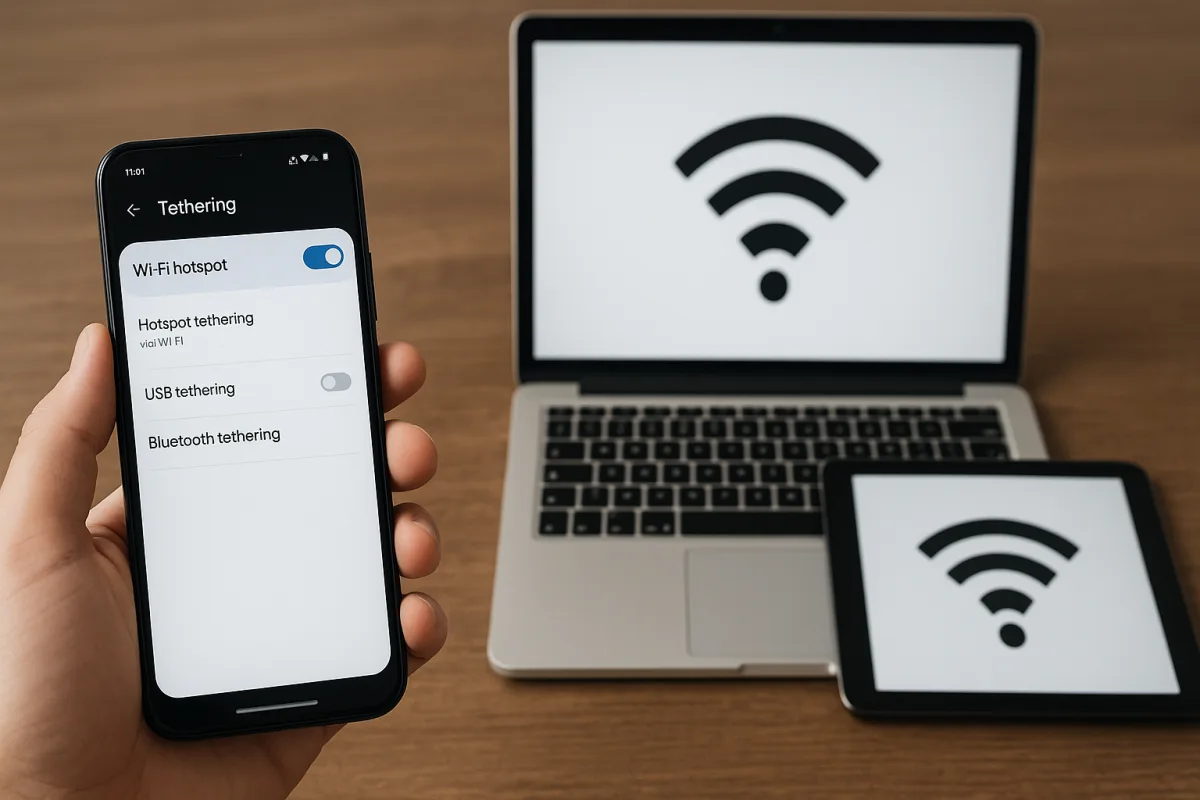 Come condividere la connessione internet di Android con altri dispositivi? Il tethering spiegato semplice per evitare errori di configurazione