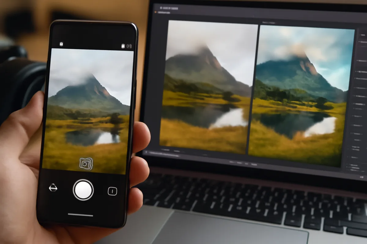 App fotocamera Android con RAW: perché il formato cambia la post-produzione