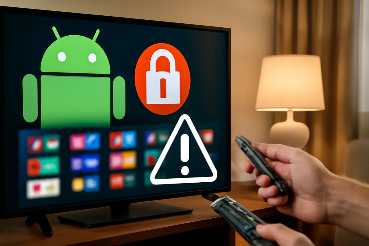 Smart TV Android e sideloading: il formato APK che causa il maggior numero di blocchi