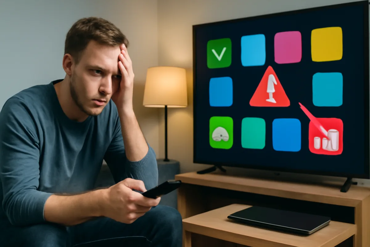 App non verificate su smart TV Android: come riconoscere quelle che drenano la RAM