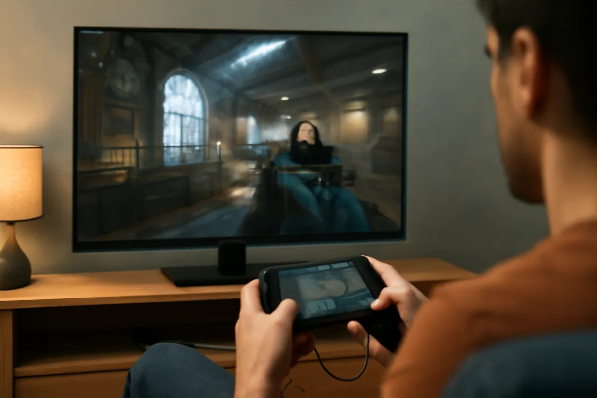 Schermo esterno per gaming Android: il collegamento che pochissimi provano